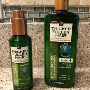 Thicker Fuller Hair bundle set
